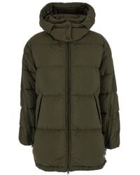 Herno - Down Jacket With Quilted Design And Removable Hood - Lyst
