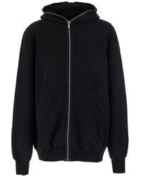 Rick Owens - Hoodie With Kangaroo Pocket On The Front - Lyst
