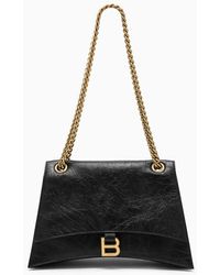 Balenciaga - Crush Medium Bag With Chain - Lyst
