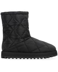 Dolce & Gabbana - Quilted Nylon Boots - Lyst
