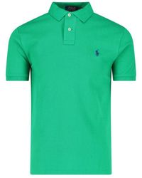 Polo Ralph Lauren - Embroidered Logo Polo Shirt - Lyst