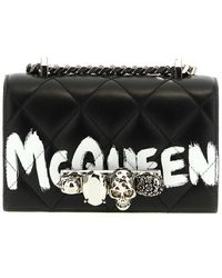 Alexander McQueen - 'Jewelled Satchel' Shoulder Bag - Lyst