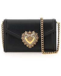 Dolce & Gabbana Devotion Clutch Bag - Black