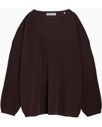 Our Legacy - Silk Blend Popover Crew-Neck Jumper - Lyst
