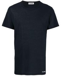 Jil Sander Baumwolle Andere materialien poloshirt in Blau für Herren Herren Bekleidung T-Shirts Poloshirts 