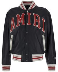 Amiri - Leather Outerwears - Lyst