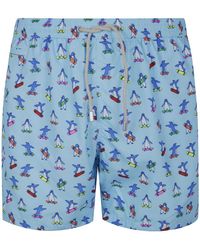 Mc2 Saint Barth - Lighting Micro Fantasy Ultralight Swim Short - Lyst