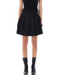Our Legacy - Object Pleated Skirt - Lyst