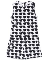 Moschino - Stretch Jumpsuit With Print - Lyst