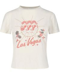 RE/DONE - Vegas T-Shirt - Lyst