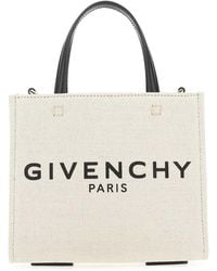 Givenchy - Logo-print Mini Canvas Tote Bag - Lyst