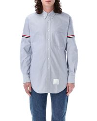 Thom Browne - Classic Long Sleeves Button Down Shirt - Lyst