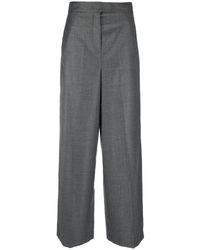 Fendi - Wool High-waisted Trousers - Lyst