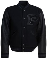 Polo Ralph Lauren - "Letterman" Bomber Jacket - Lyst