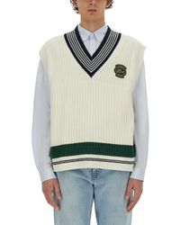 Lacoste - Vests With Logo - Lyst
