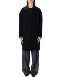 Anine Bing - Oversized Wool Blend Coat - Lyst