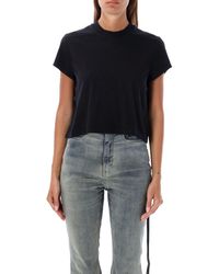 Rick Owens - Cropped Small Level T-Shirt - Lyst
