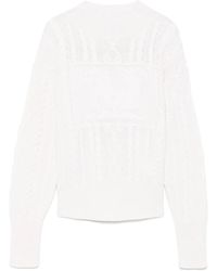 Max Mara - Wool And Cashmere Crewneck Jumper Sweater - Lyst