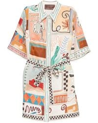 ALÉMAIS - Michelle Mini Dress - Lyst