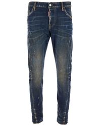 DSquared² - 'Sexy Twist' Jeans With Used Effect And Rips - Lyst