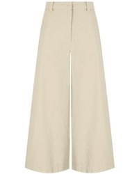 Weekend by Maxmara - Disco Sabbia Wide Leg Jeans - Lyst