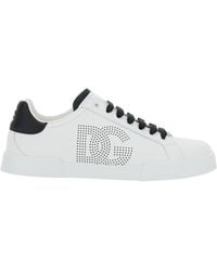 Dolce & Gabbana - Sports Shoes With Logo - Lyst