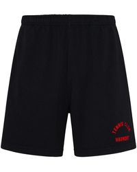 Harmony - Gray Cotton Bermuda Shorts - Lyst