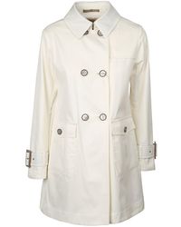 Herno Patch-pocket Trench Coat - Natural