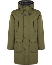 Woolrich - Mountain Cloth Hooded Parka - Lyst