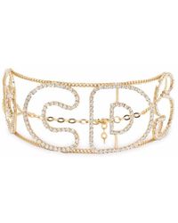 Gcds Crystal-embellished Necklace - White