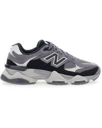 New Balance - '9060' Sneakers With Lateral Logo - Lyst