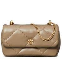 Tory Burch - Kira Diamond Mini Leather Shoulder Bag - Lyst
