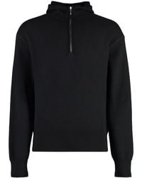 Burberry - Fitted Full Zip Hoodie For - Lyst