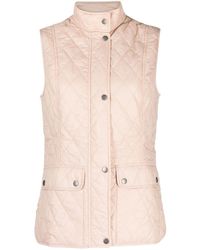 Barbour - Quilted Button-up Gilet - Lyst