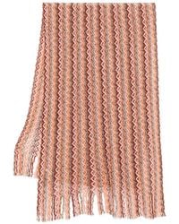 Missoni - Zig-Zag Fringed Scarf Accessories - Lyst