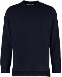 Jil Sander - Long Sleeve Crew-Neck Sweater - Lyst