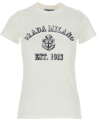 Prada - Chic T-Shirt - Lyst