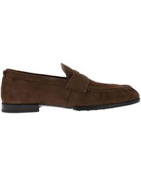 Tod's - Suede Leather Moccasin - Lyst