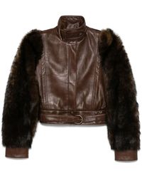 Chloé - Leather Jacket - Lyst