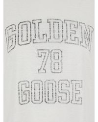 Golden Goose - Printed Logo T-Shirt - Lyst