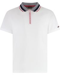 Paul & Shark - Cotton-Piqué Polo Shirt - Lyst