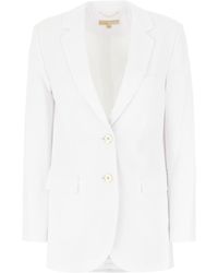 Michael Kors - Single-Breasted Blazer Jacket - Lyst