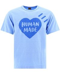 Human Made - T-Shirt With Printed Logo - Lyst