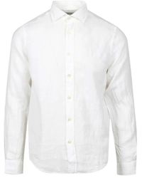 Roy Rogers Shirt Fatigue Herringbone in Gray for Men | Lyst