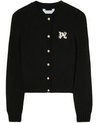 Palm Angels - Pa Monogram Cardigan - Lyst