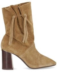Tory Burch - Gigi Suede Ankle Boots - Lyst