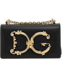 Dolce & Gabbana - Dg Smartphone Holder Hi-tech Black - Lyst