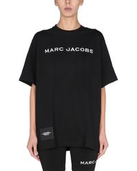 Marc Jacobs Oversize Fit T-shirt - Black