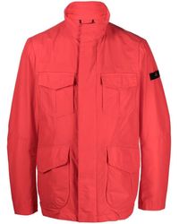 Peuterey - Flap-pocket Cotton-blend Jacket - Lyst