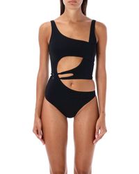 Off-White c/o Virgil Abloh - Cut-out High-cut Swimsuit - Lyst